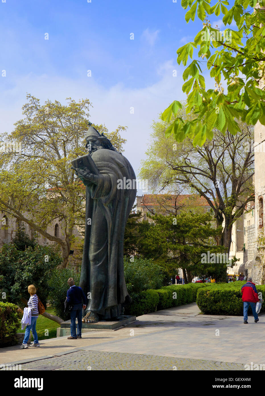 The statue of Grgur Ninski by Ivan Mestrovic is located in ...