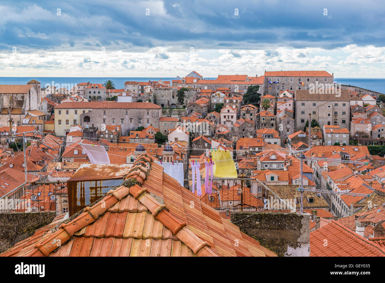 Terracotta Rooftops In Old Town Dubrovnik Stock Photo Alamy terracotta-rooftops-in-old-town-dubrovnik-stock-photo-alamy