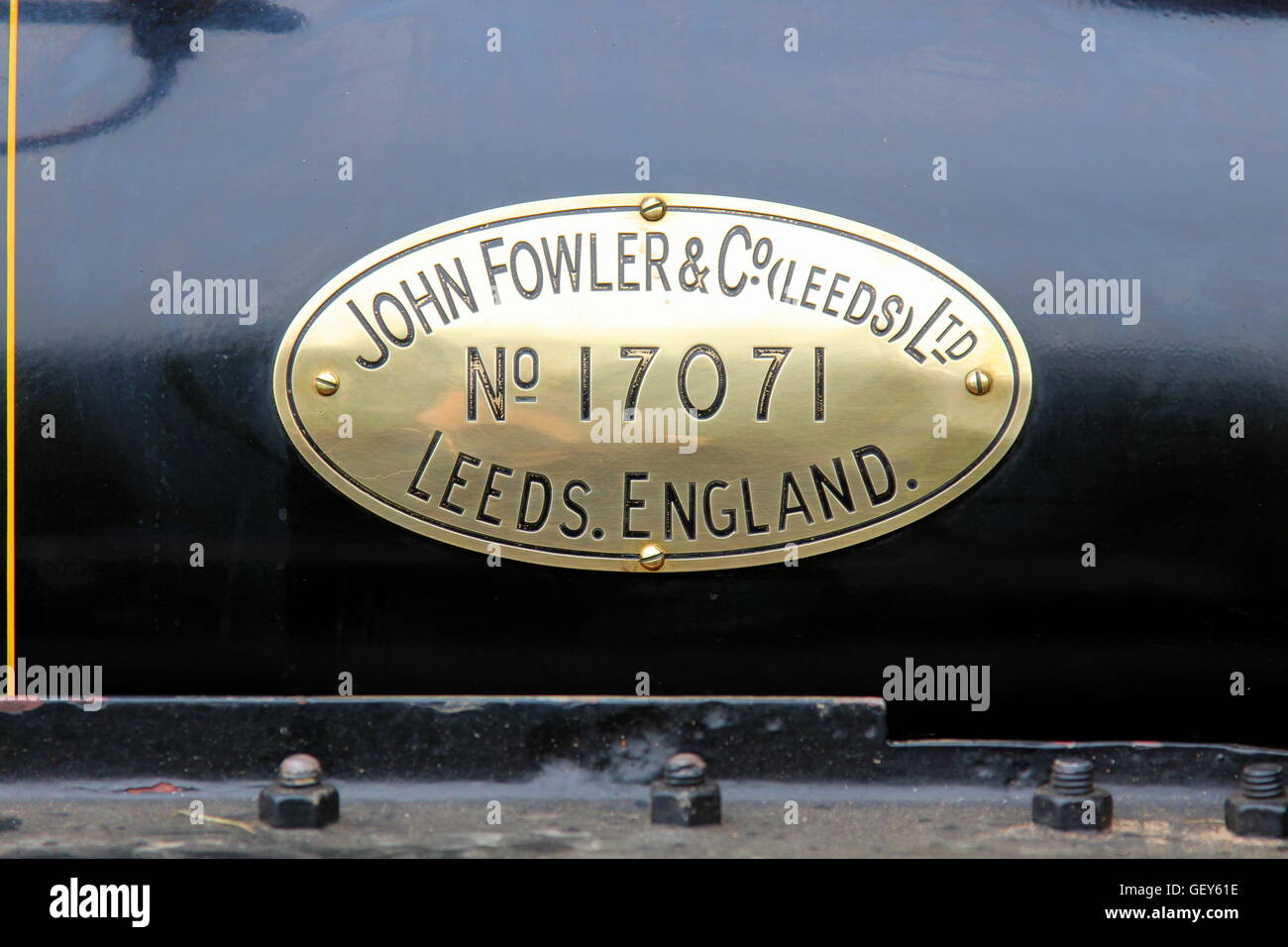 John Fowler Badge Stock Photo Alamy