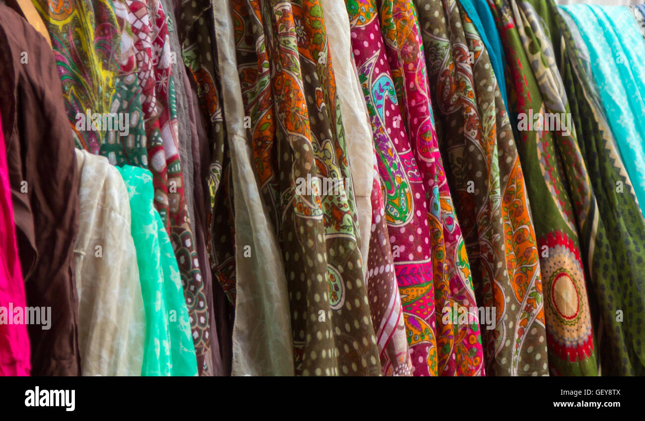 background with colorful clothes Stock Photo - Alamy