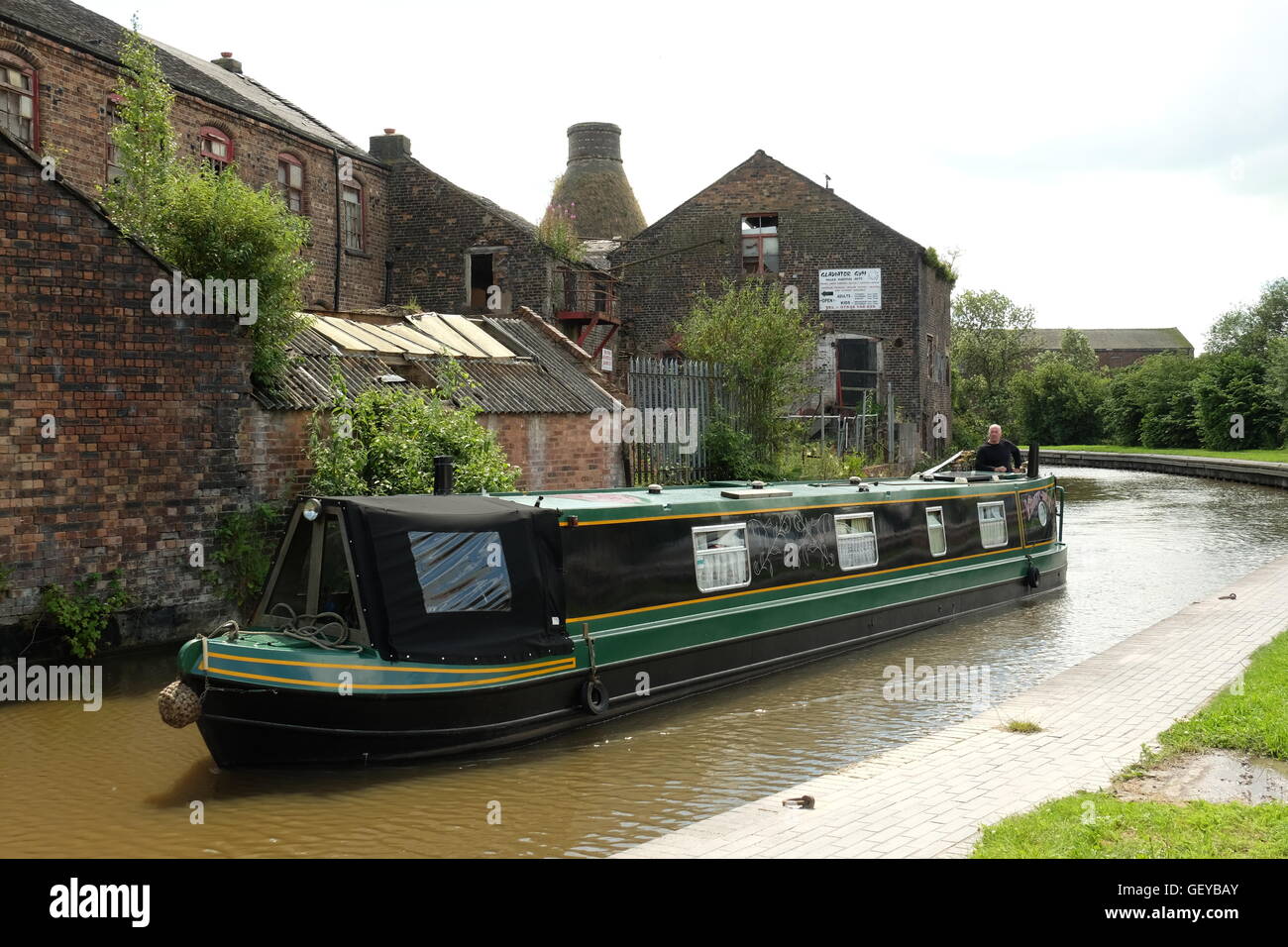 Trent and Mersey Canal, Middleport Stock Photo