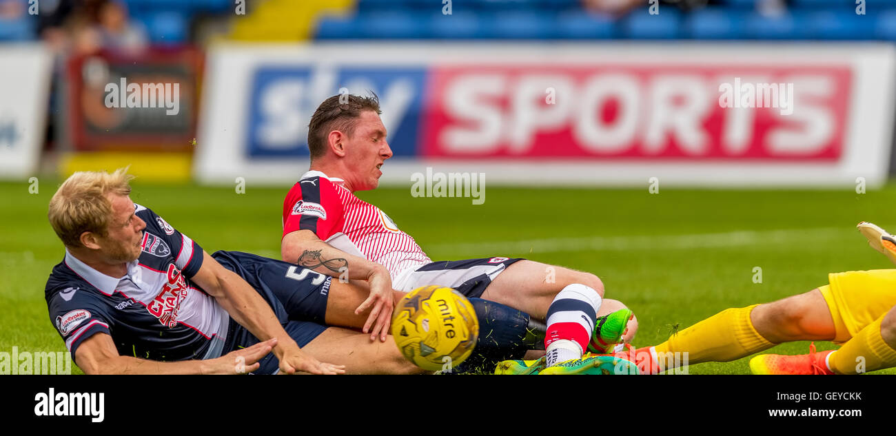 Ross County v Raith Rovers, Betfred Cup 2016 Stock Photo