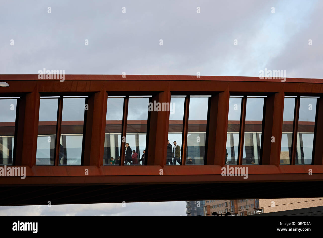 The areas surrounding the Olympic park in the Hackney Wick and Stratford areas, Tower Hamlets, UK. Stock Photo