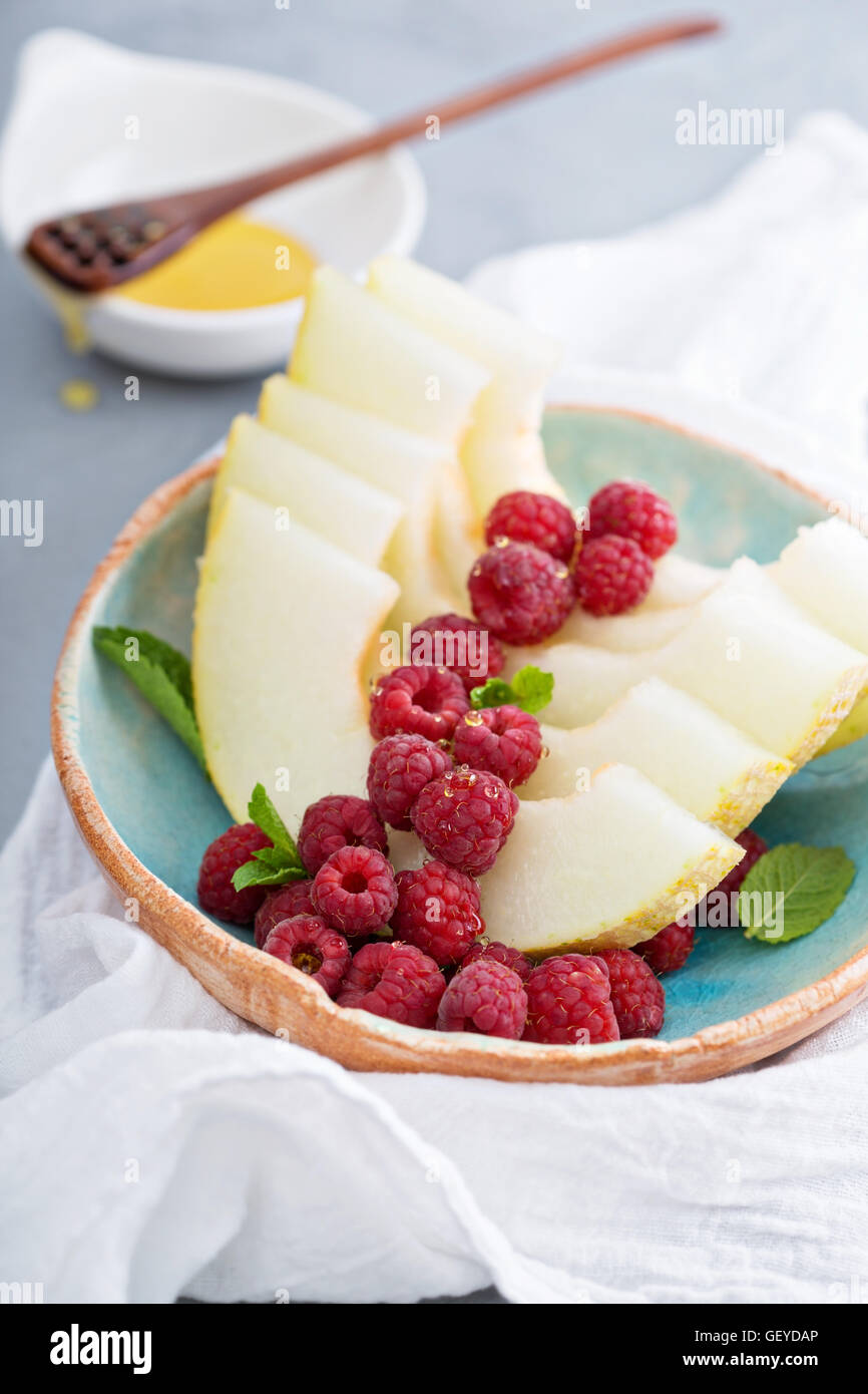 Raspberry Melon Raspberry and melon drink hi-res stock photography and images - Alamy