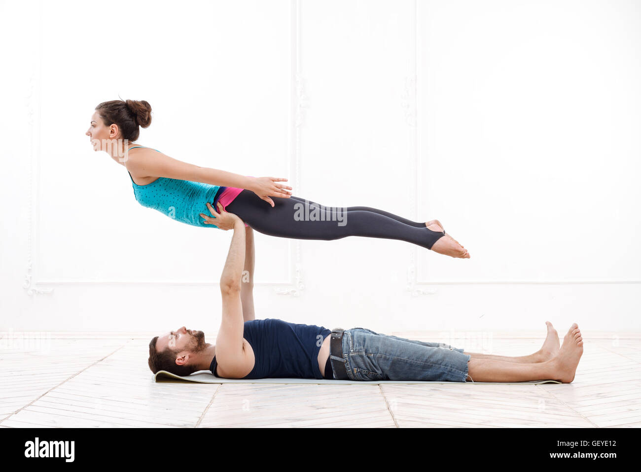 Four-Person Yoga Poses For All Levels