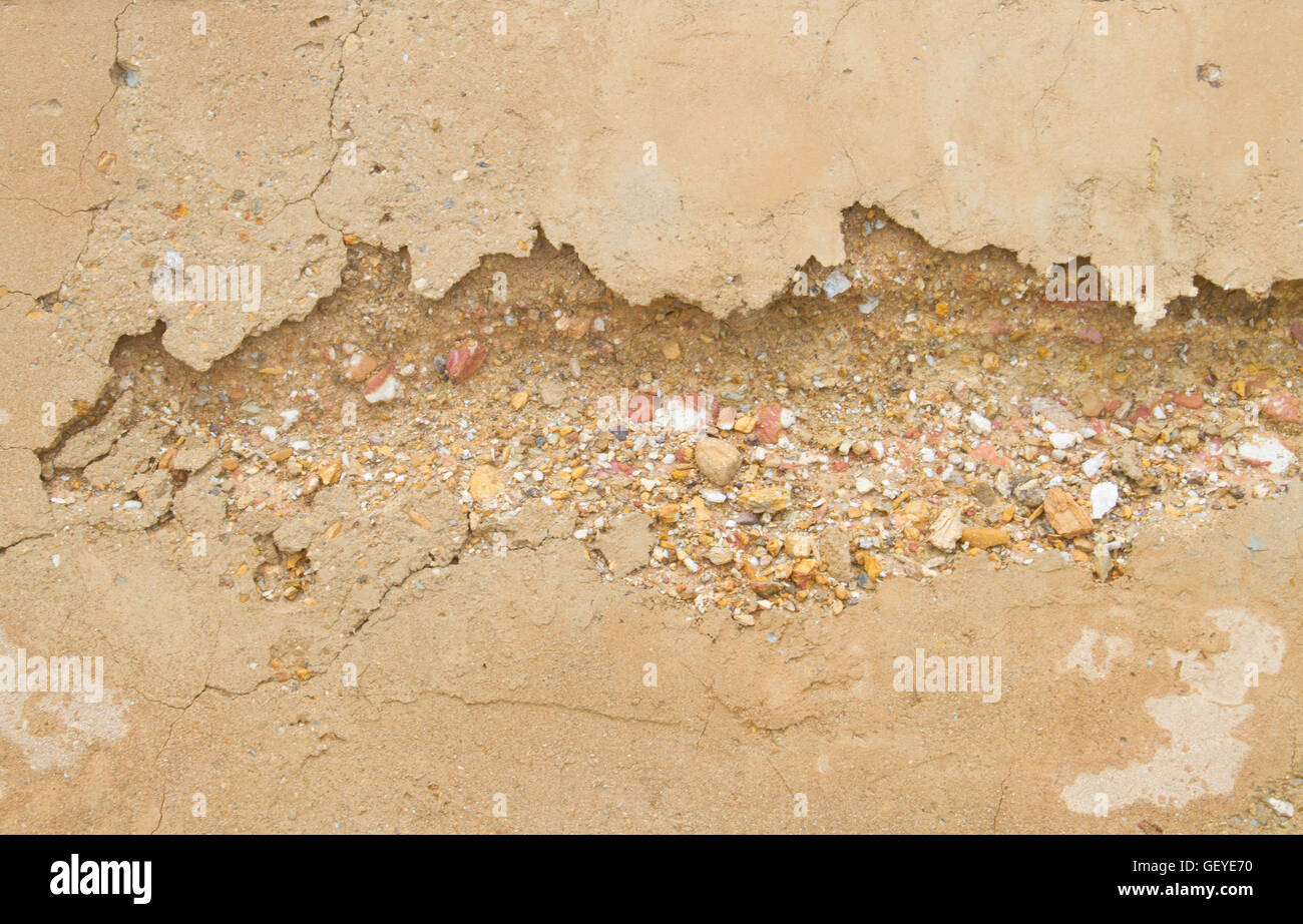 erosion concept the process of eroding or being eroded by wind, water