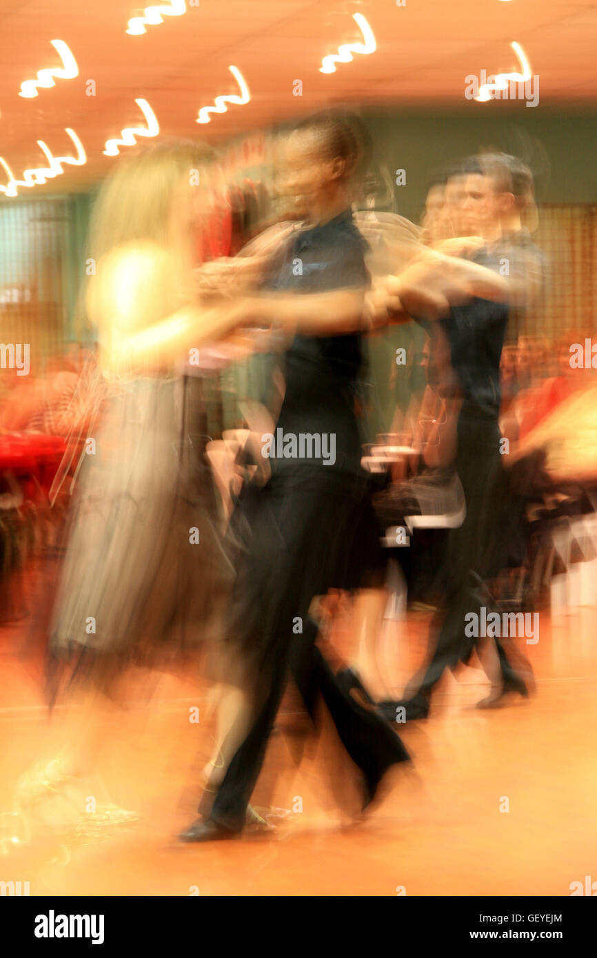 Ballroom Dancing, Pretoria, South Africa Stock Photo