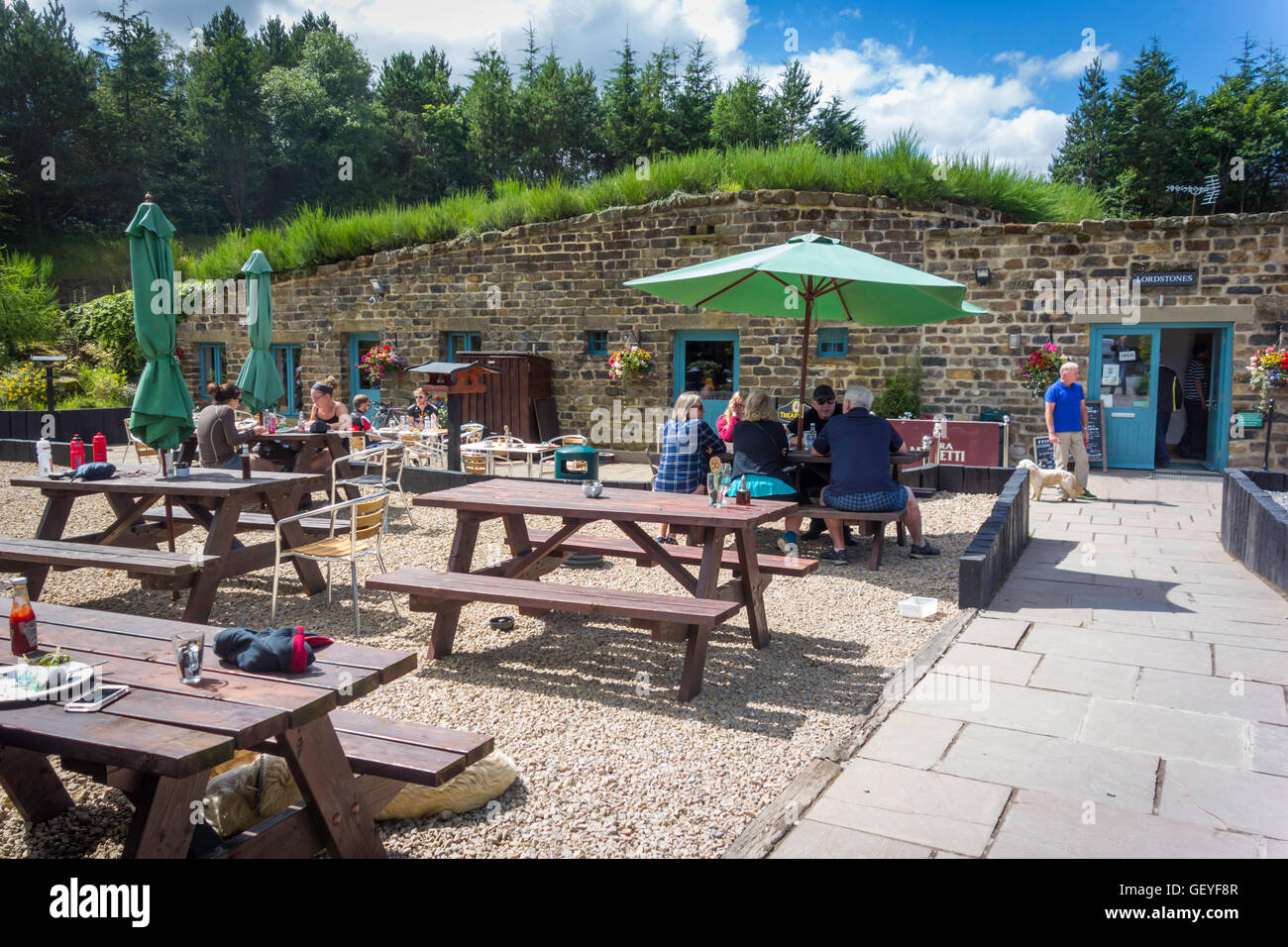 Lord stones cafe hires stock photography and images Alamy