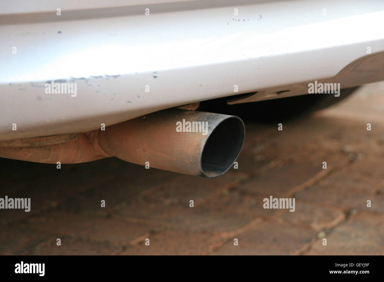 Car exhaust, Pretoria, South Africa Stock Photo Alamy