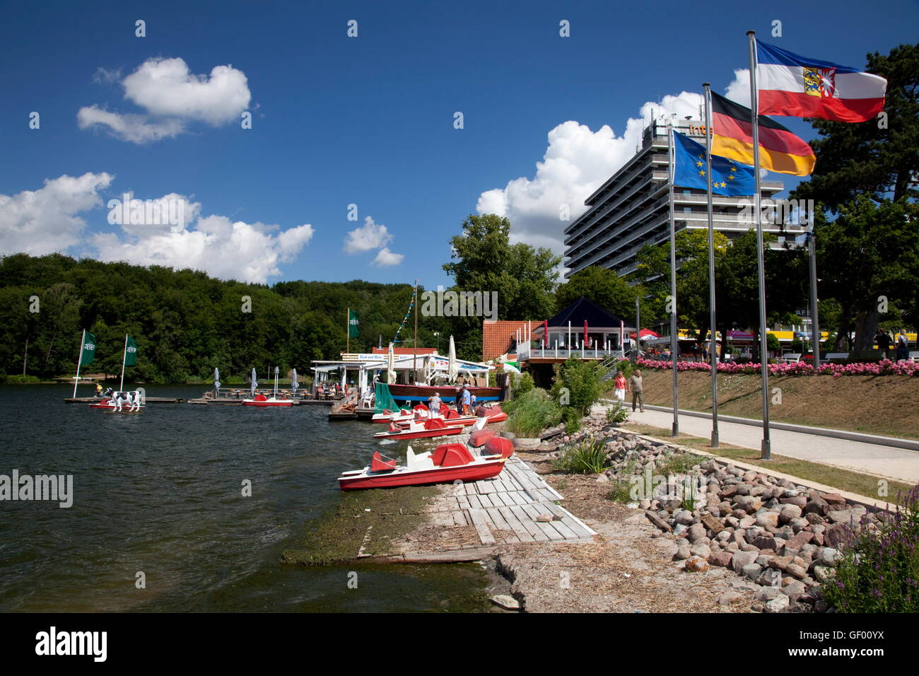 View of Dicksee (i.e., Dieksee) near Gremsmuhlen, Kiel, Schleswig-Holstein, Germany main image 1
