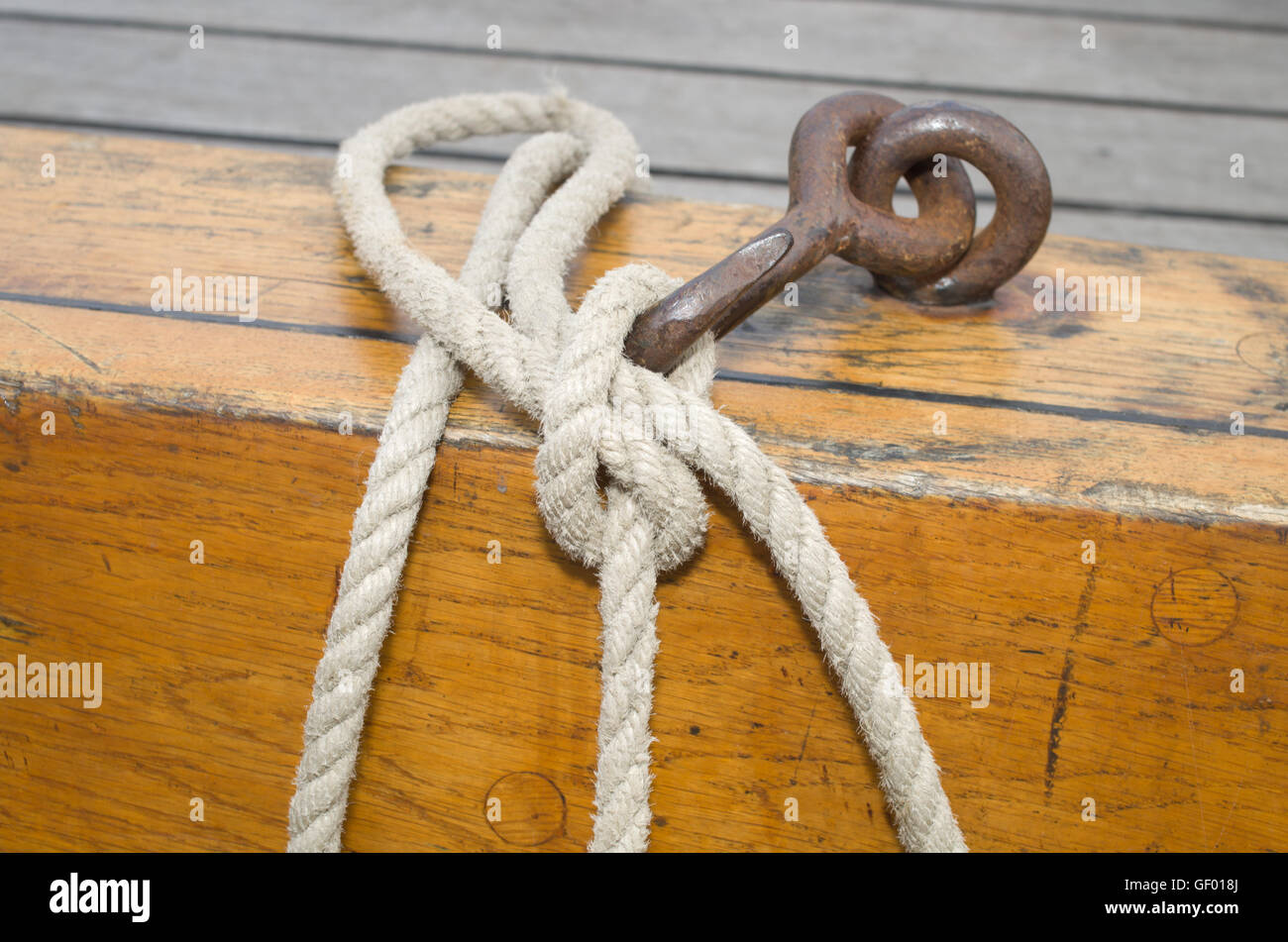 Rope and hook hires stock photography and images Alamy