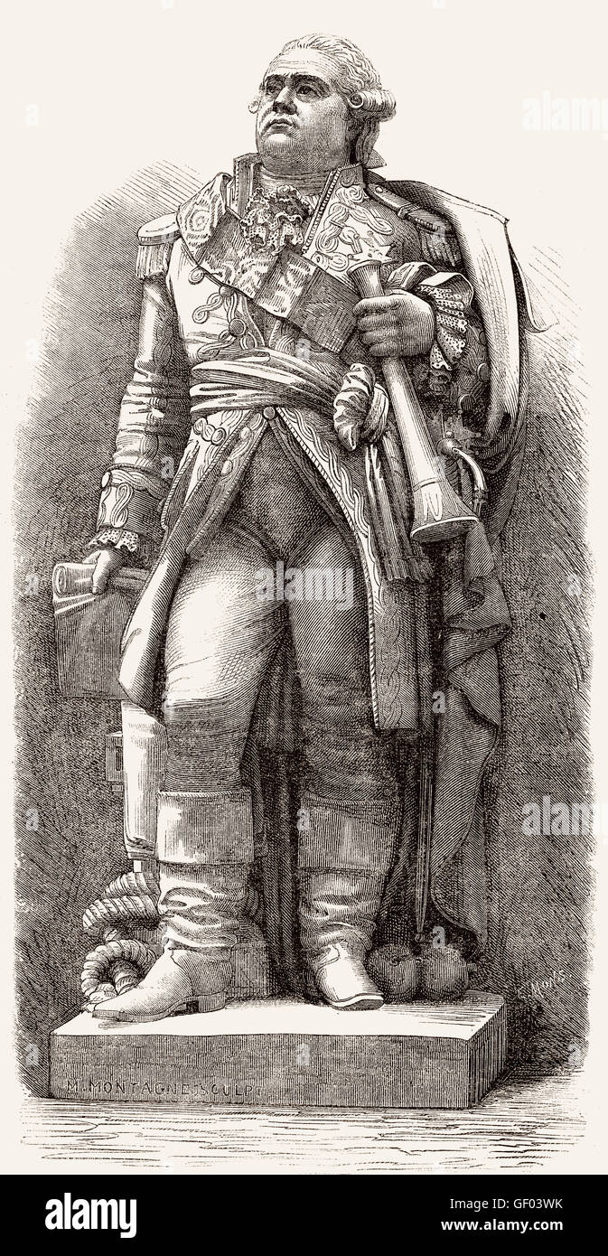 Admiral comte Pierre André de Suffren de Saint Tropez, bailli de