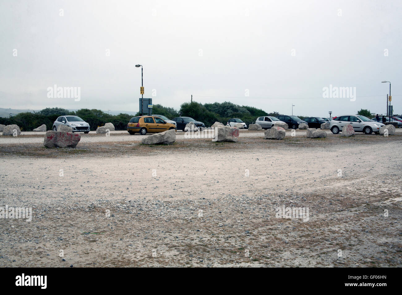 Lodmoor Car Park, Weymouth Dorset UK Stock Photo Alamy
