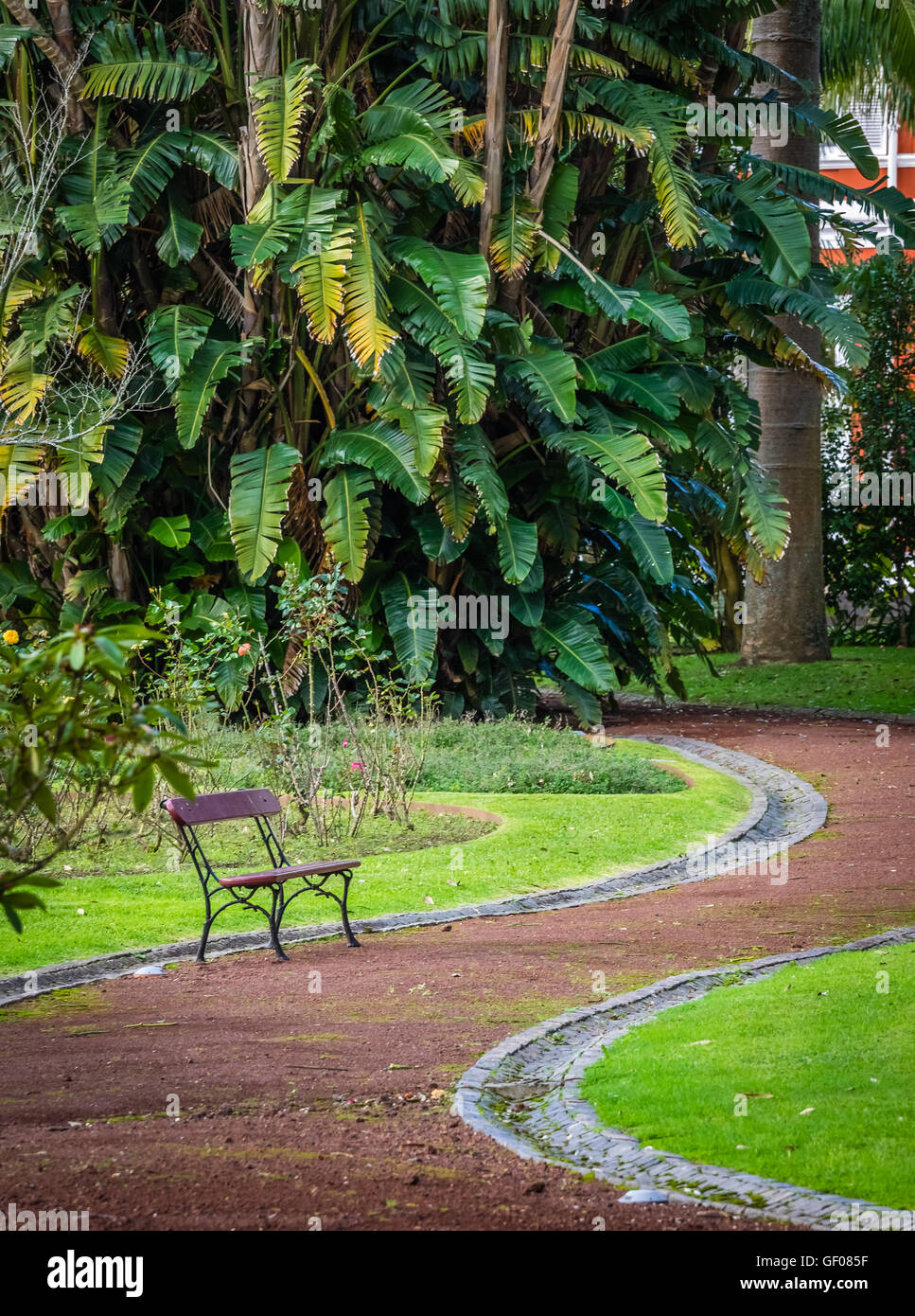 Municipal botanical gardens in Ponta Delgada, the capital of Sao Miguel