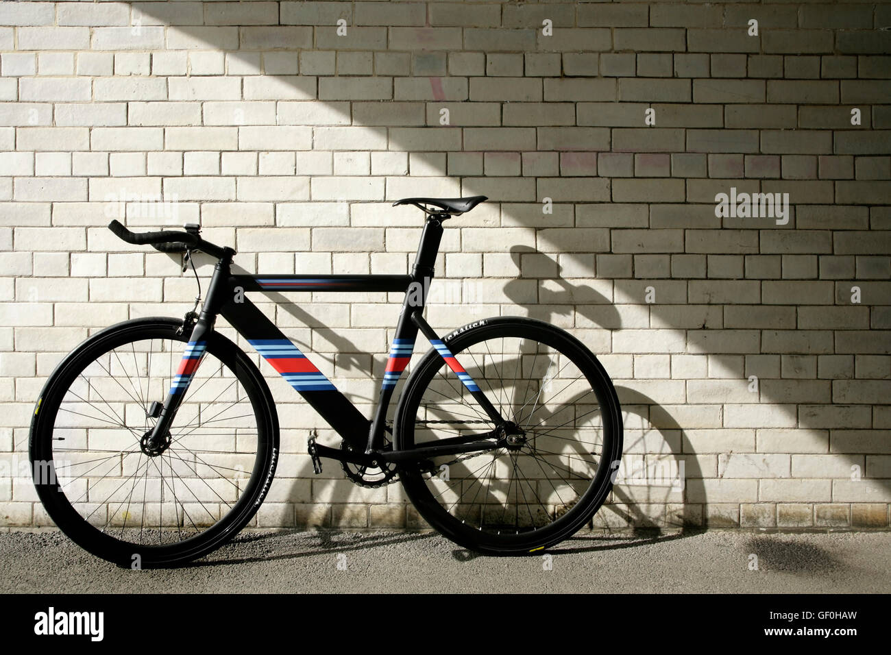 JustRideIt T5 fixedwheel singlespeed bicycle with unique custom