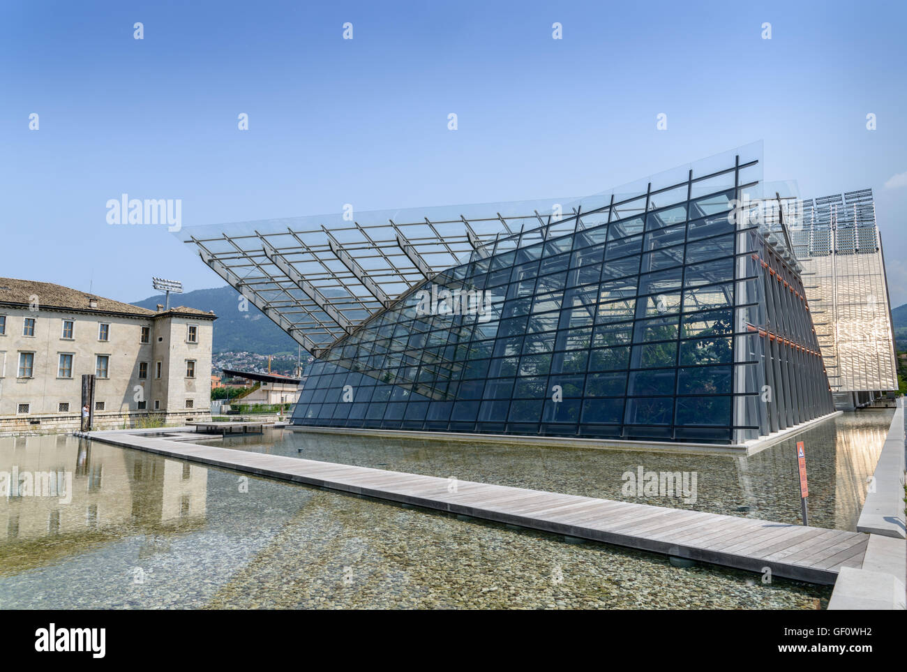Museo delle Scienze (aka Museum fuer Wissenschaft) meaning Science Museum Stock Photo