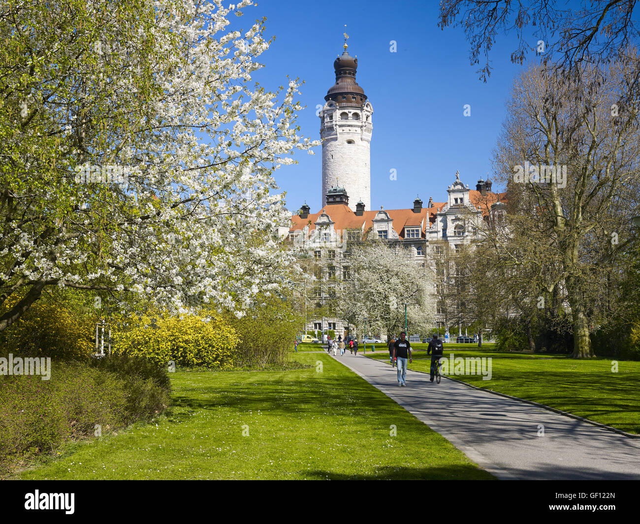 New Town Hall, Leipzig, Germany Stock Photo Alamy