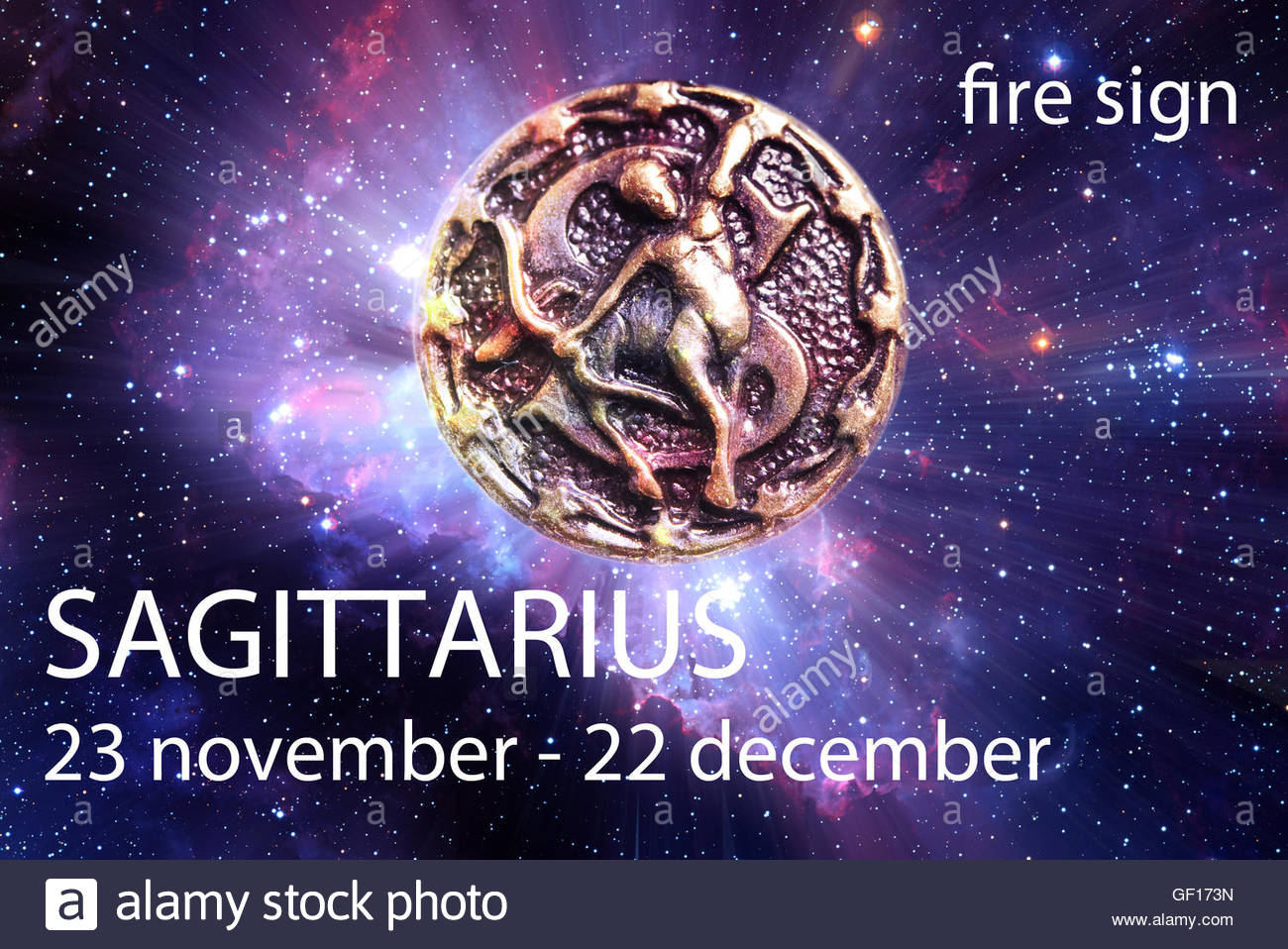 Astrological Sign Of Sagittarius Stock Photos & Astrological Sign Of