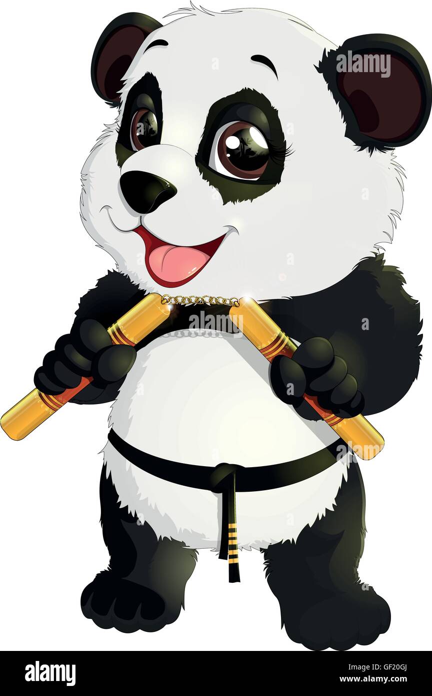 Karate panda hi-res stock photography and images - Alamy