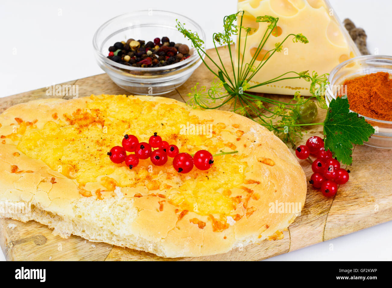 Georgian National Dish Pie with Cheese Stock Photo - Alamy
