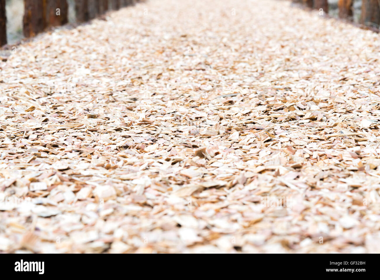 Woodchips. Stock Photo