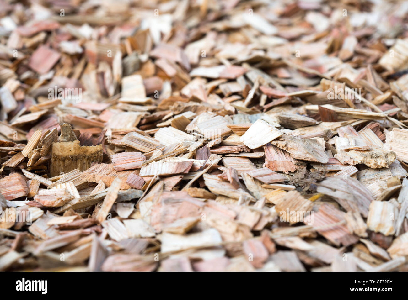 Woodchips. Stock Photo