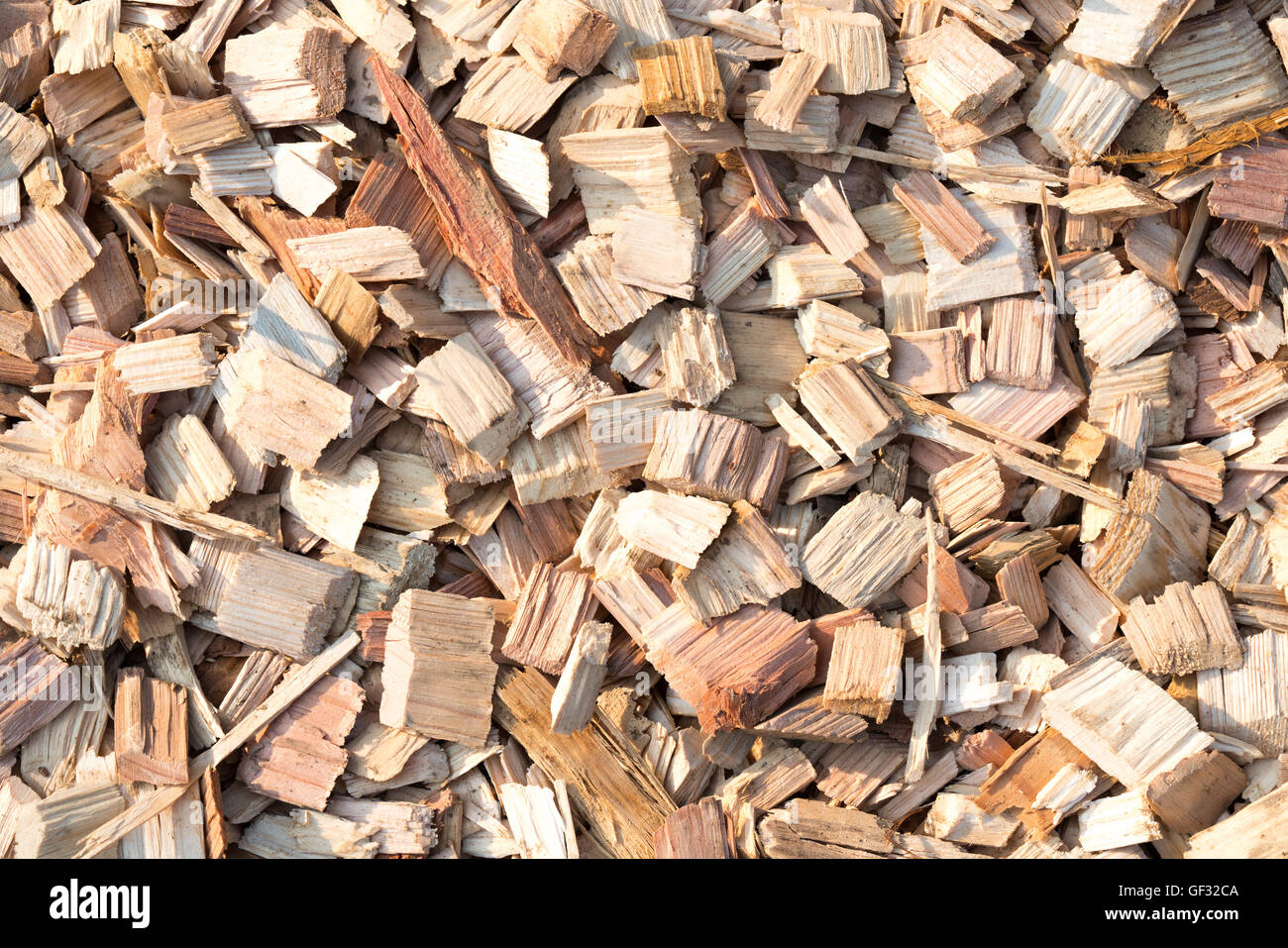 Woodchips. Stock Photo