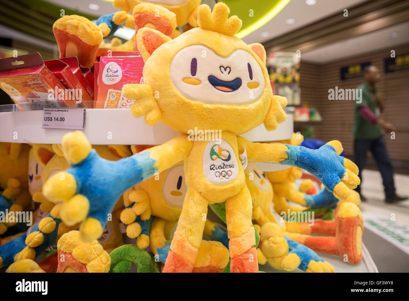 Rio olympic mascot hi-res stock photography and images - Alamy