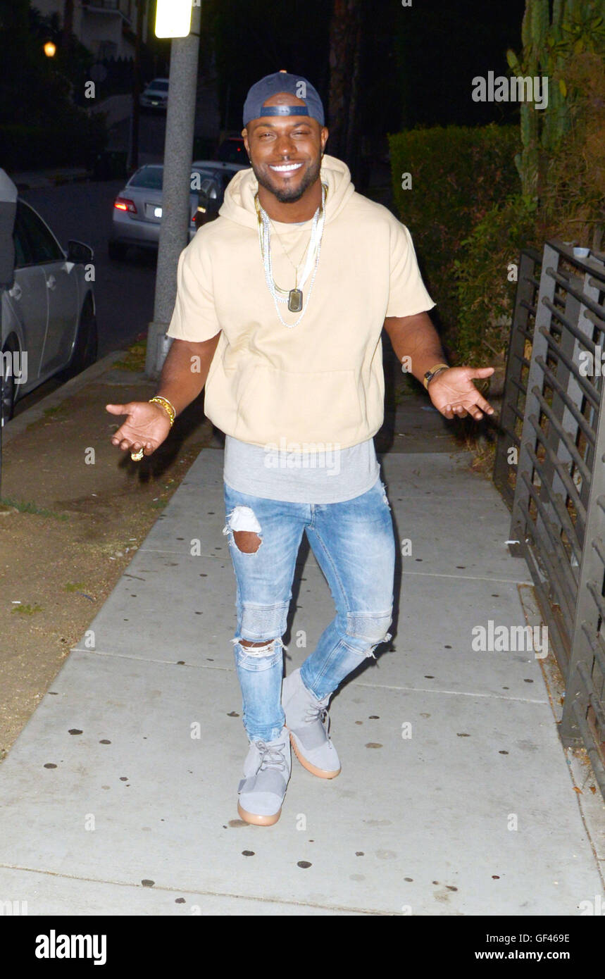 Los Angeles, California, USA. 28th July, 2016. Actor Milan Christopher ...