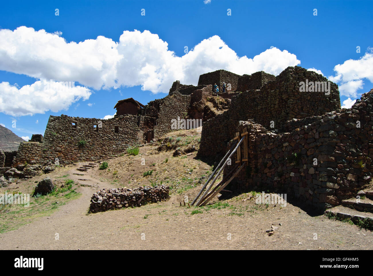 The ruins of Pisac Stock Photo