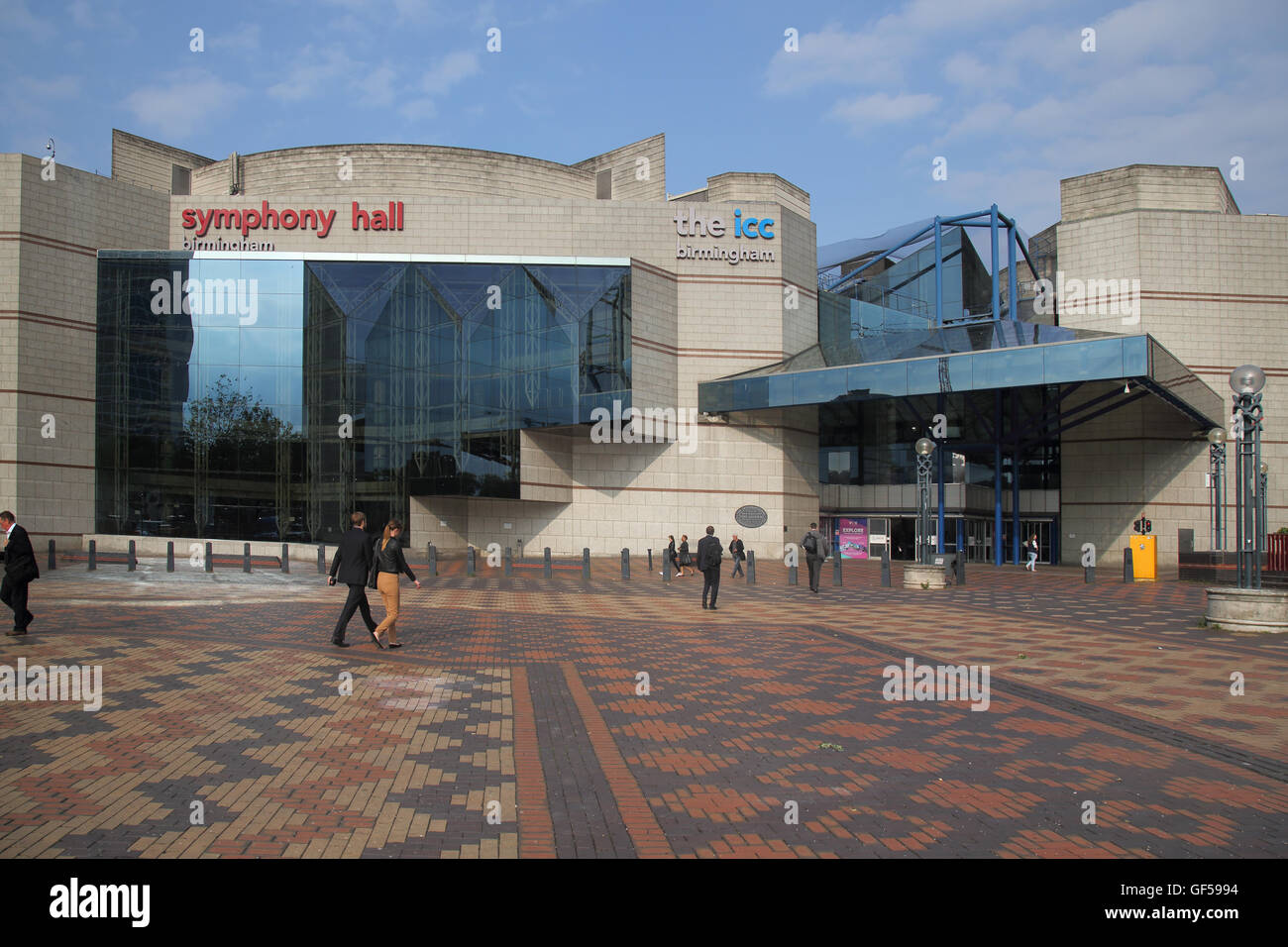 ICC and symphony hall birmingham Stock Photo Alamy