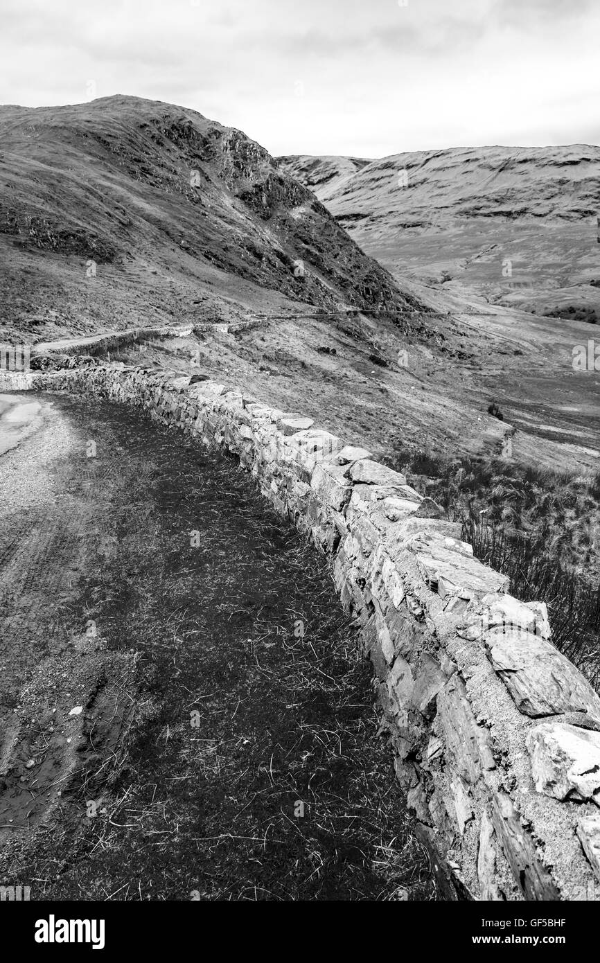 Lonely landscape Black and White Stock Photos & Images - Alamy