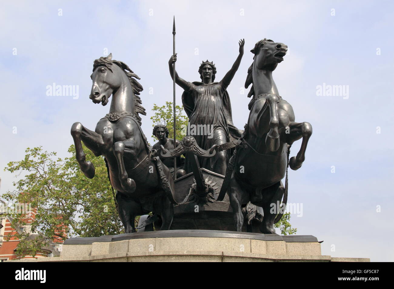 Boudica Queen of the Iceni, Westminster Bridge, London, England, Great