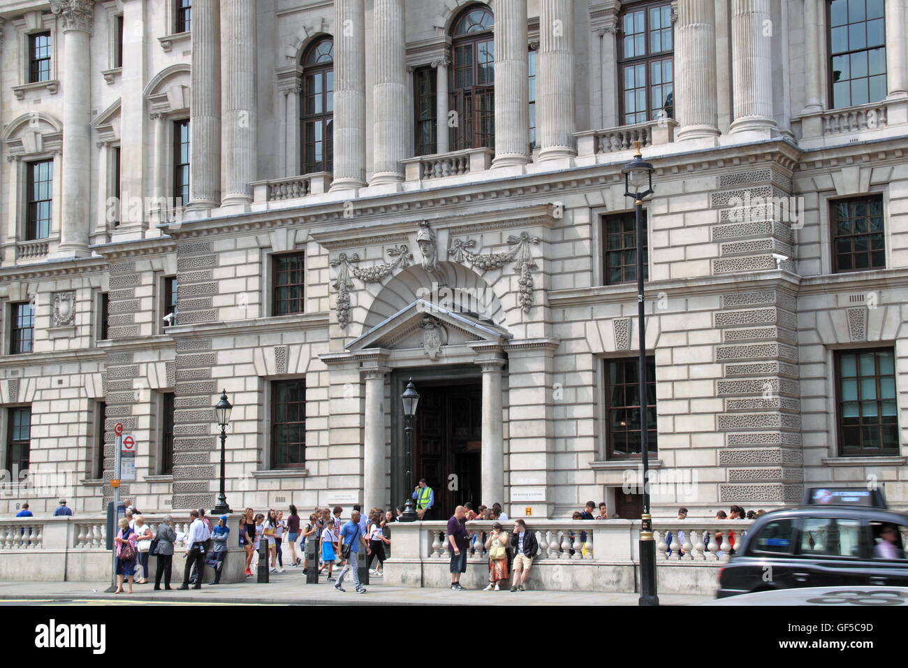 HM Revenue & Customs, Parliament Street, London, England, Great Britain,  United Kingdom, UK, Europe Stock Photo - Alamy