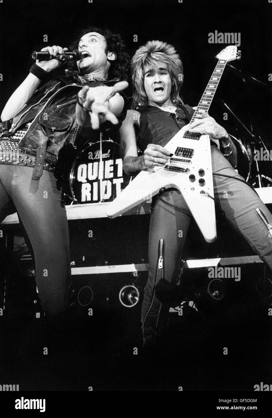 Quiet Riot performing in November 1984. © Gary Gershoff / MediaPunch