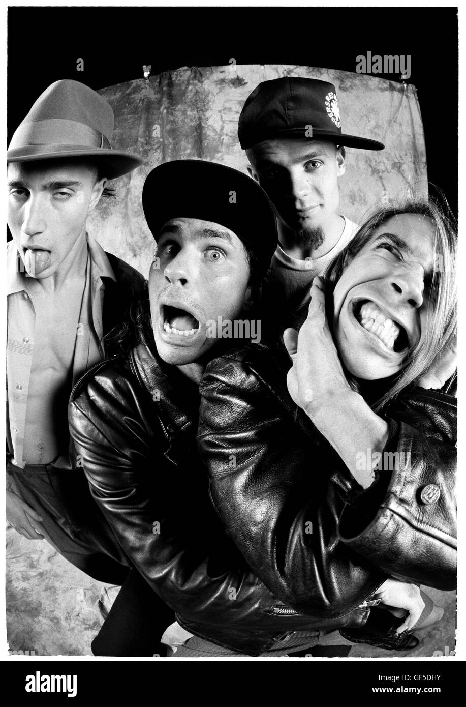 The Red Hot Chili Peppers photographed on September 15, 1989. *** HIGHER  RATES APPLY *** NO SKINS OR TABS *** NO GERMANY** © Jay Blakesberg /  MediaPunch Stock Photo - Alamy