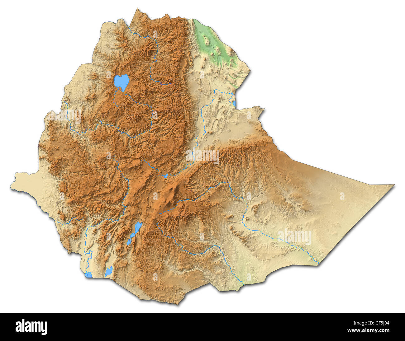 Ethiopia Map Stock Photos & Ethiopia Map Stock Images Alamy