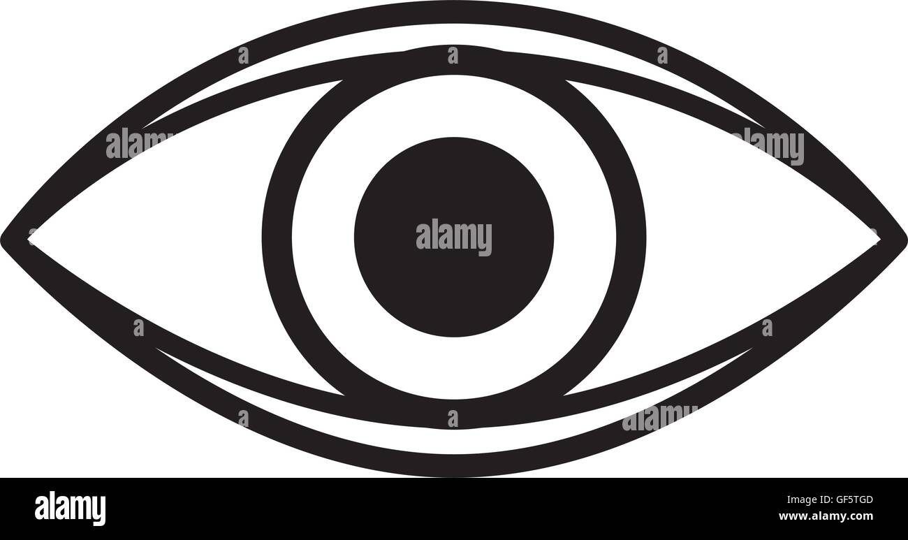 eye isolated icon design Stock Vector Image & Art - Alamy