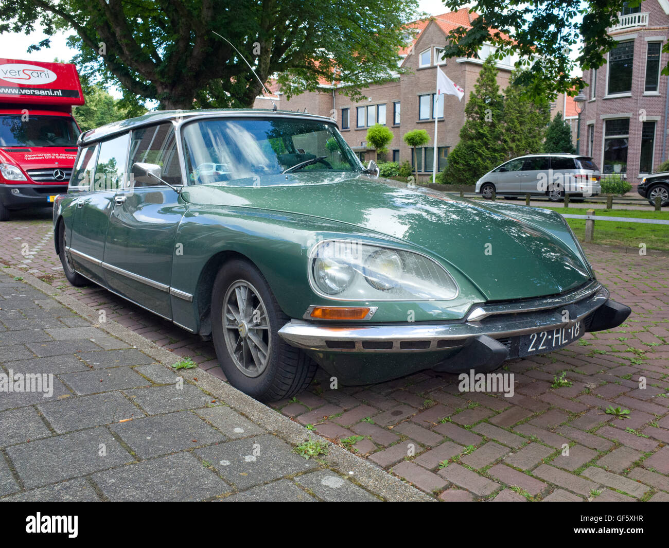 Citroen DS Station Wagon, iconic classic French car. Stock Photo