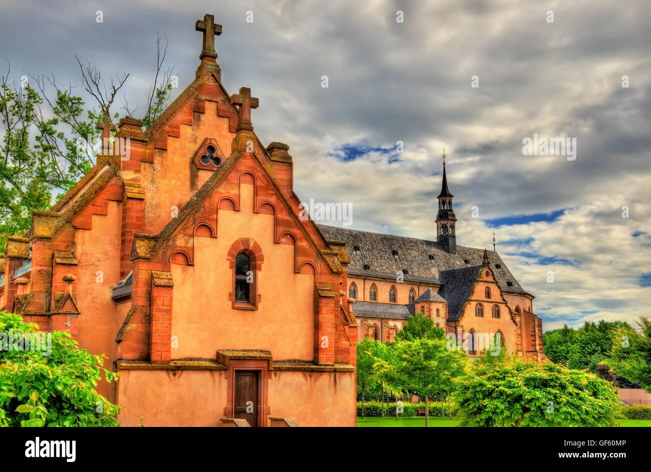 The Jesuit Church in Molsheim - France Stock Photo