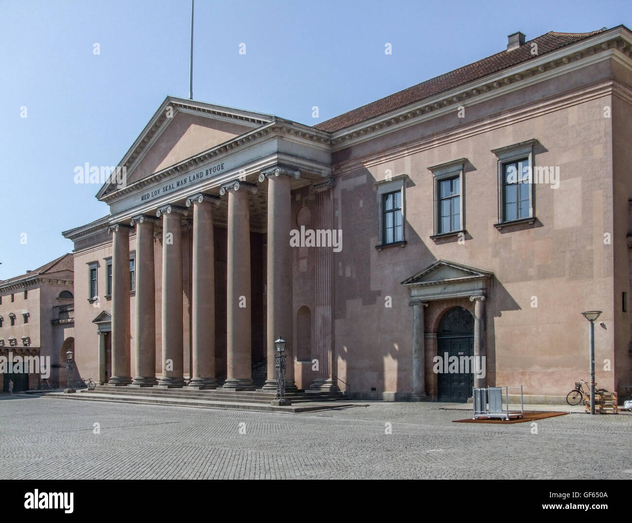 the Copenhagen Court House in Copenhagen, the capital city of Denmark