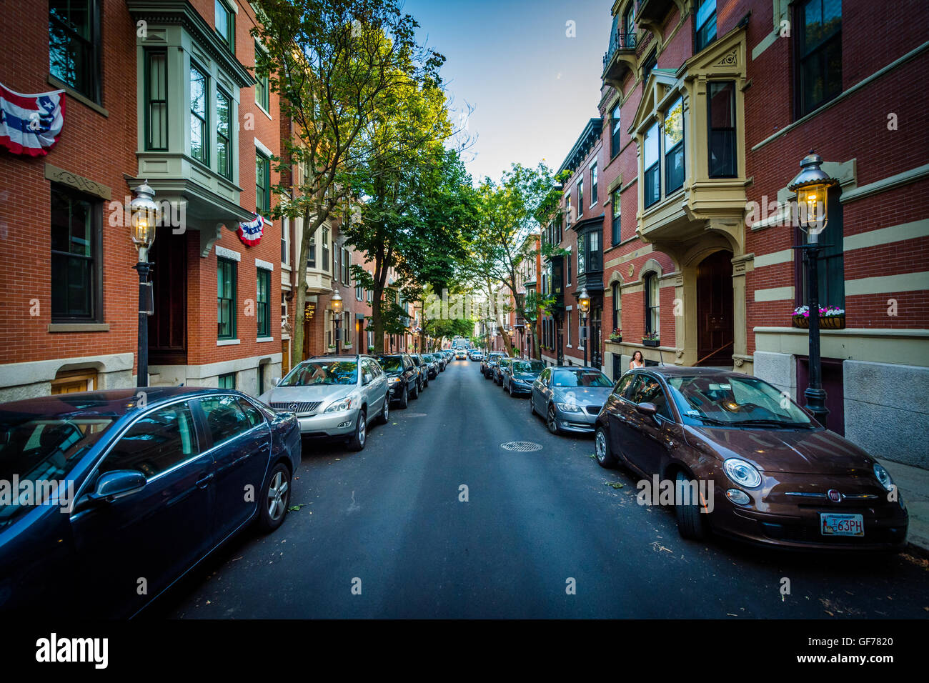 Monument Street, in Bunker Hill, Charlestown, Boston, Massachusetts