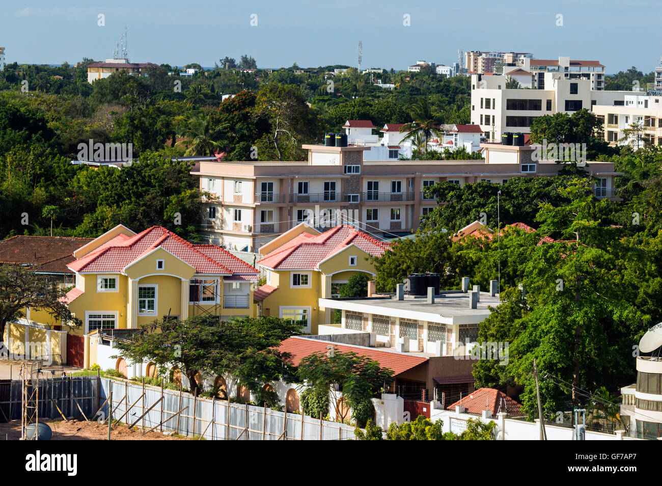 Aerial view of Oyster Bay, DaresSalaam, Tanzania Stock Photo Alamy