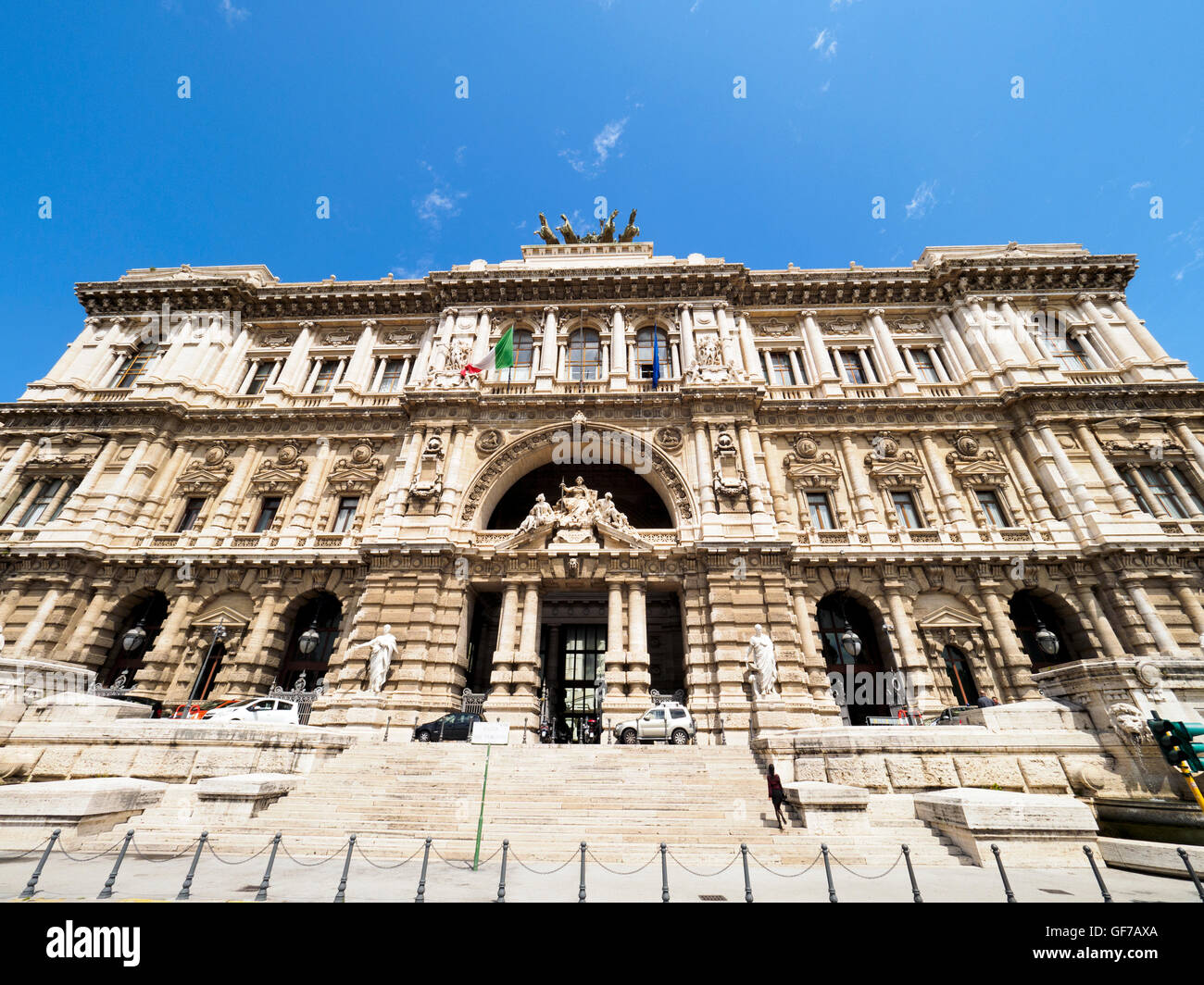 Palazzo della Suprema Corte di Cassazione (Supreme Court of Cassation building) - Rome, Italy Stock Photo