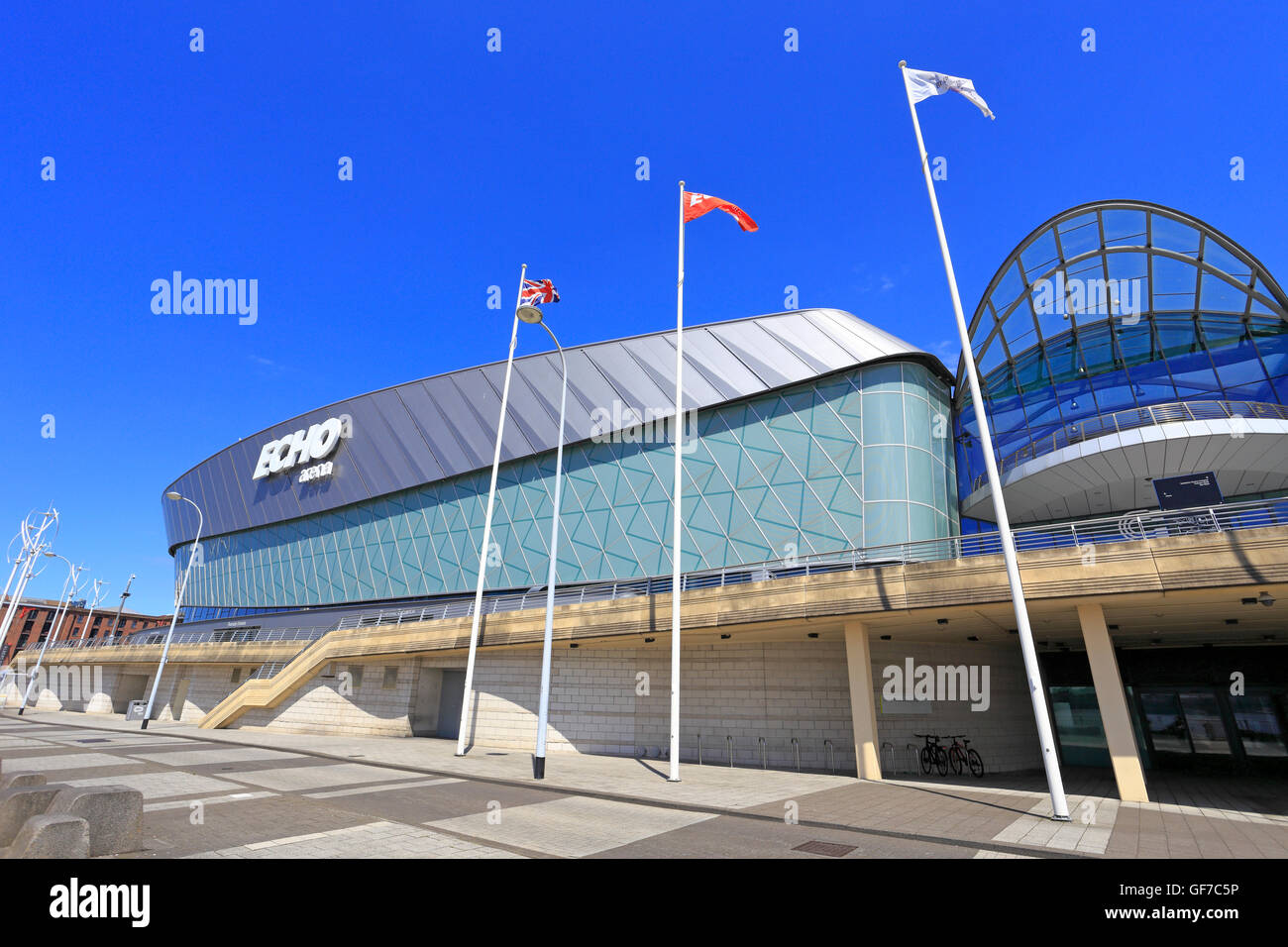 Echo Arena entertainment venue, Liverpool, Merseyside, England, UK Stock  Photo - Alamy