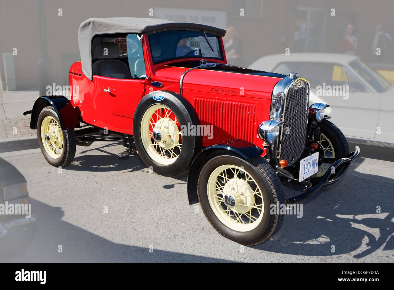 Antique car Ford A 1930 Stock Photo