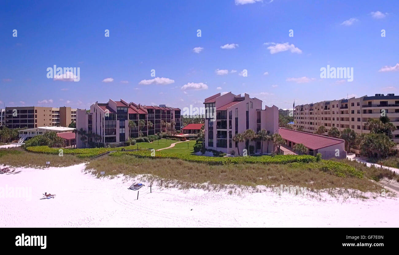 Siesta key island aerial hires stock photography and images Alamy