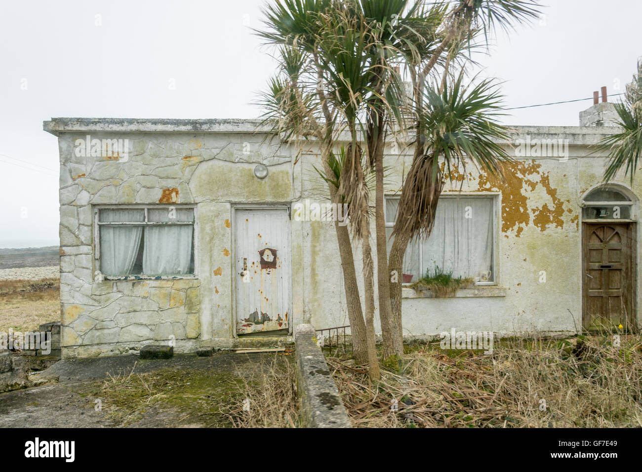 A decaying house southern ireland Stock Photo