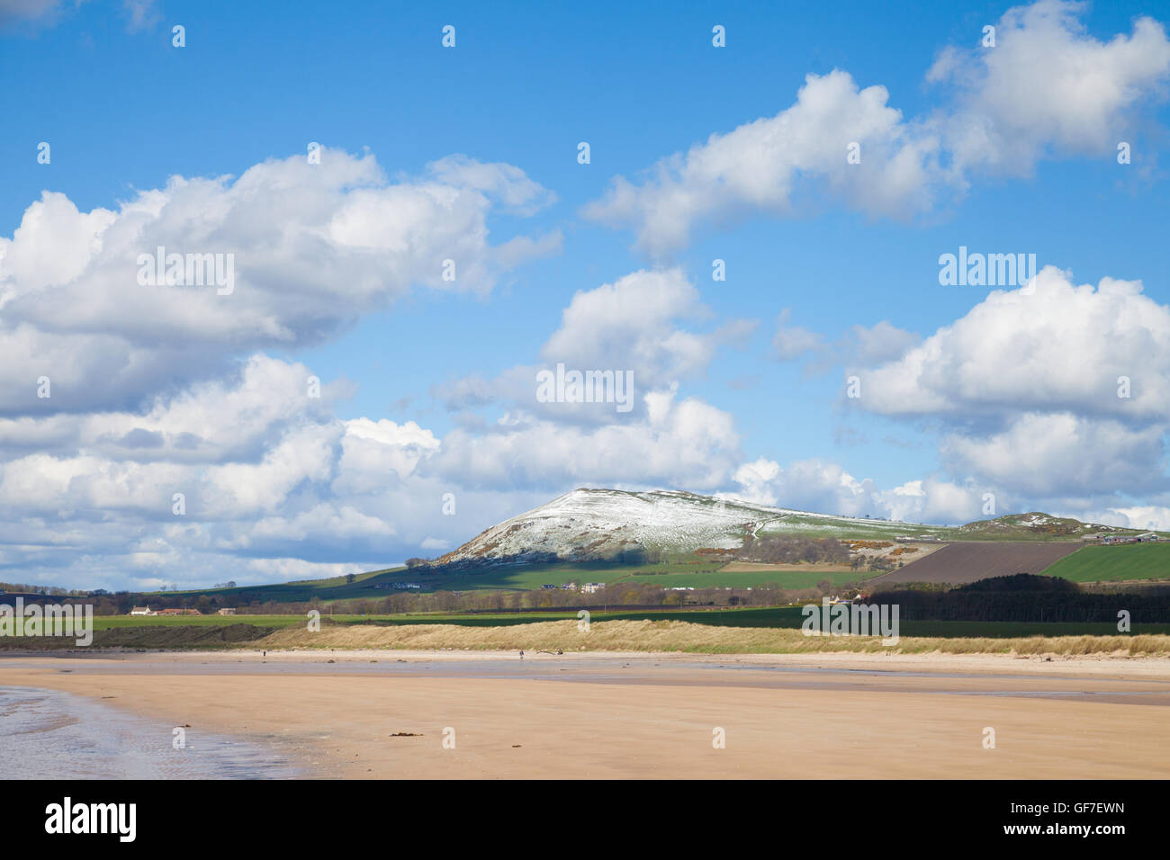 The beach near Lower Largo Fife Coastal Path Scotland United Kingdom