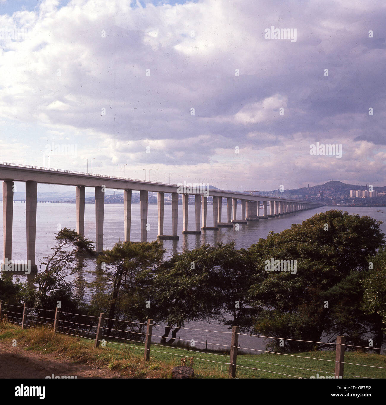 1960s, the Tay Road Bridge, that goes across the Firth of Tay, from